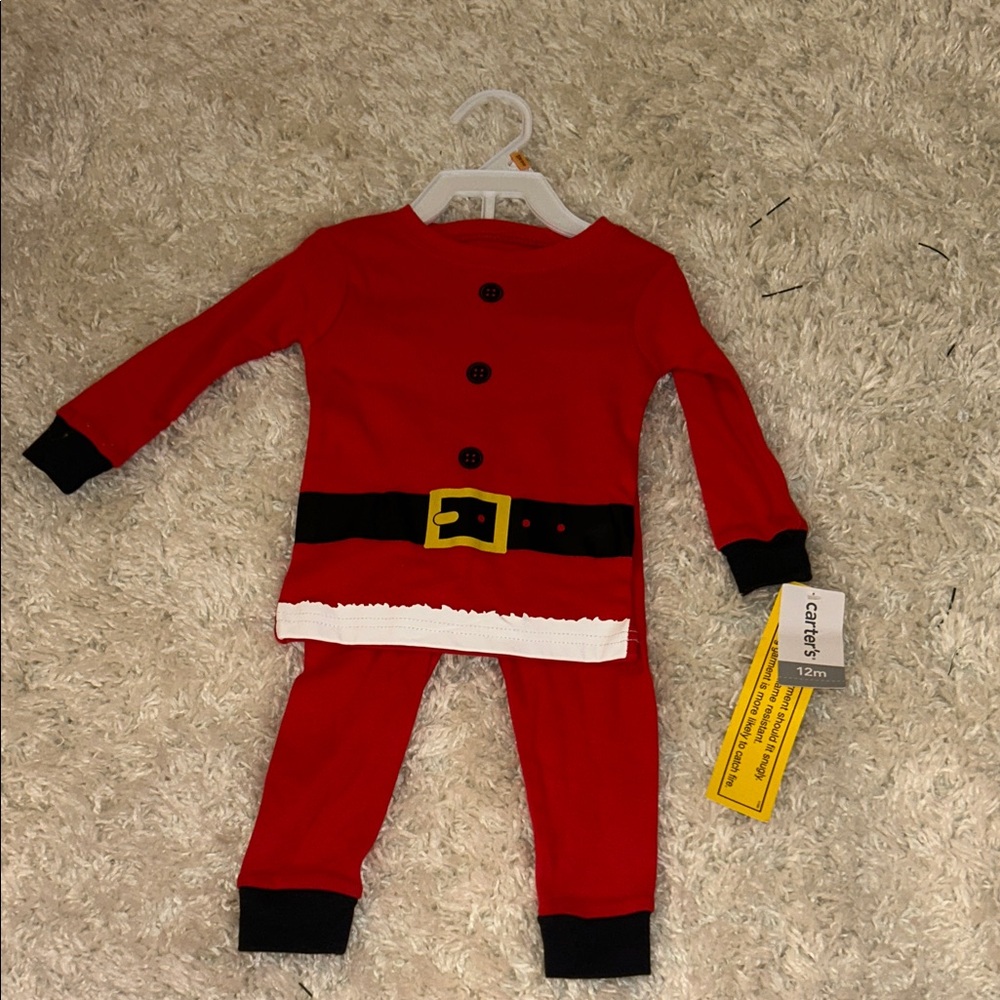 Carter's Red and Black Santa Costume